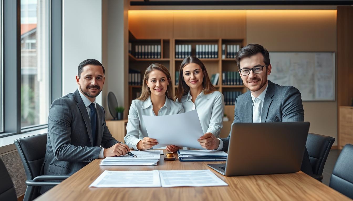 Real estate ownership transfer documents and closing confirmation